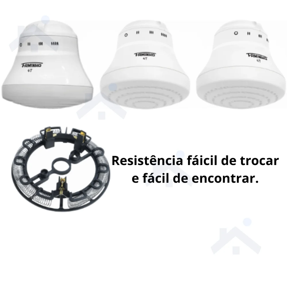 Chuveiro Elétrico Ducha Faminho 4T 6800W 220v Fame