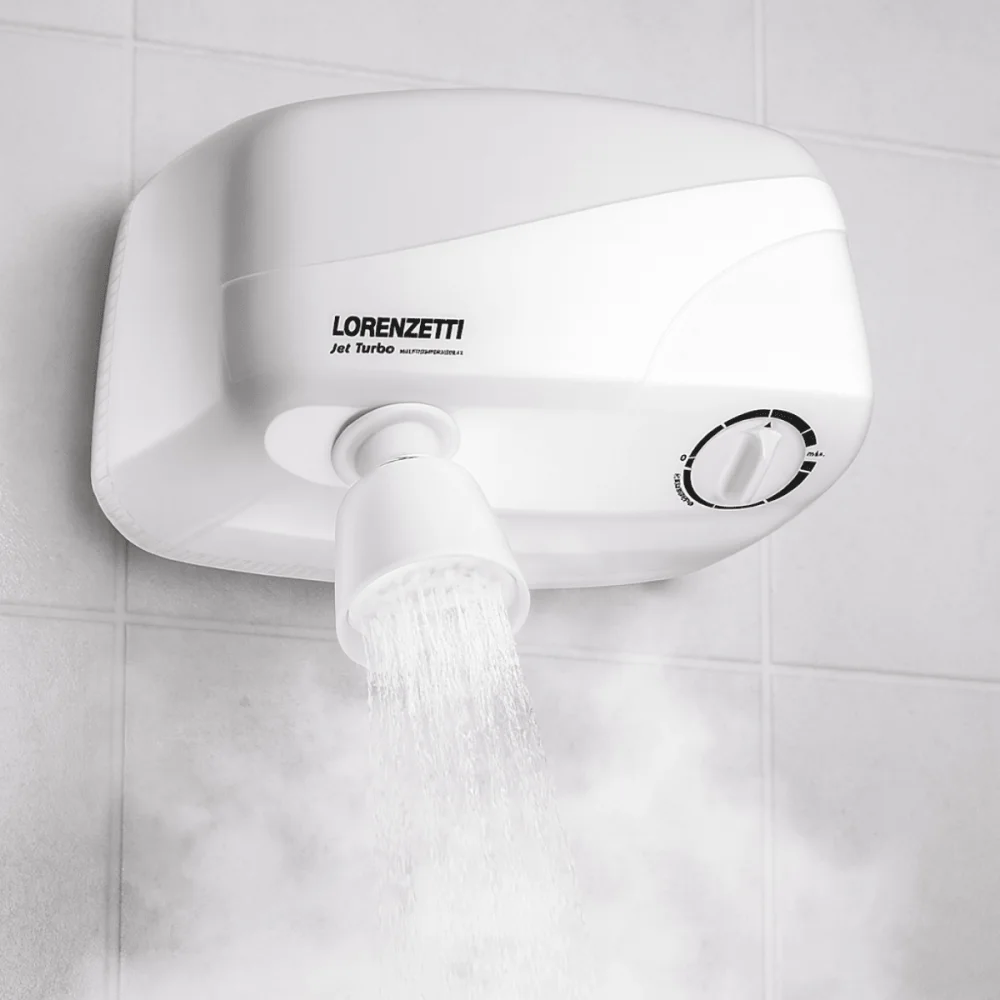 Chuveiro Elétrico Jet Turbo Multitemperaturas 7800w 220v Lorenzetti