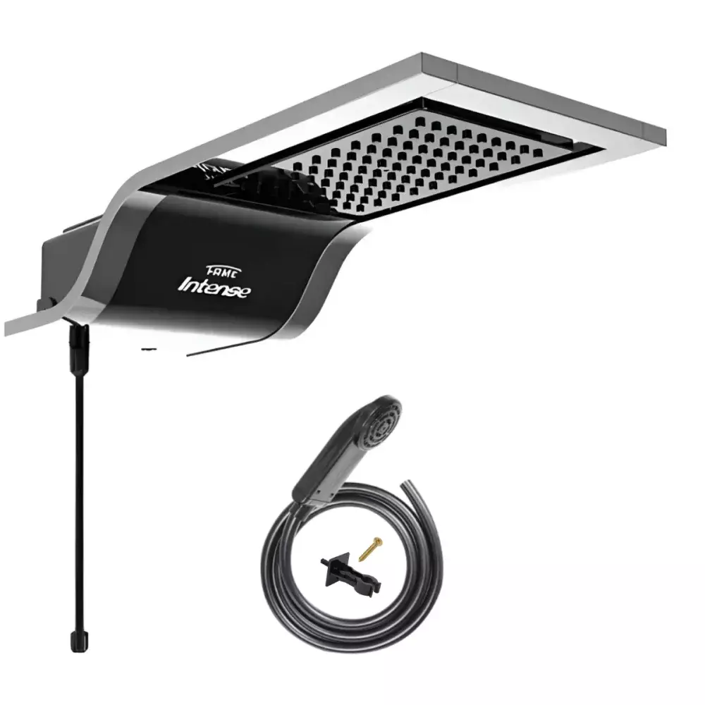 Chuveiro Eletrônico Ducha Fame Intense 7800w 220v Black