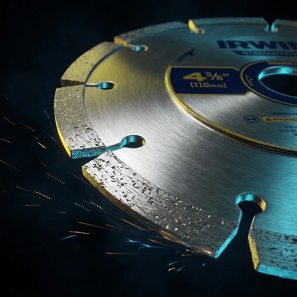 Disco Diamantado Segmentado 110x20mm Irwin