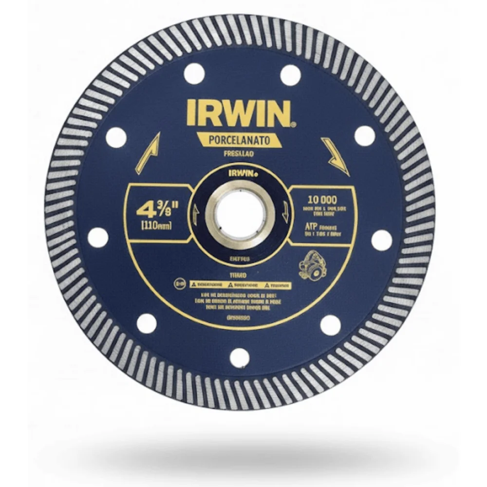 Disco Diamantado Turbo Porcelanato 110x20mm Irwin
