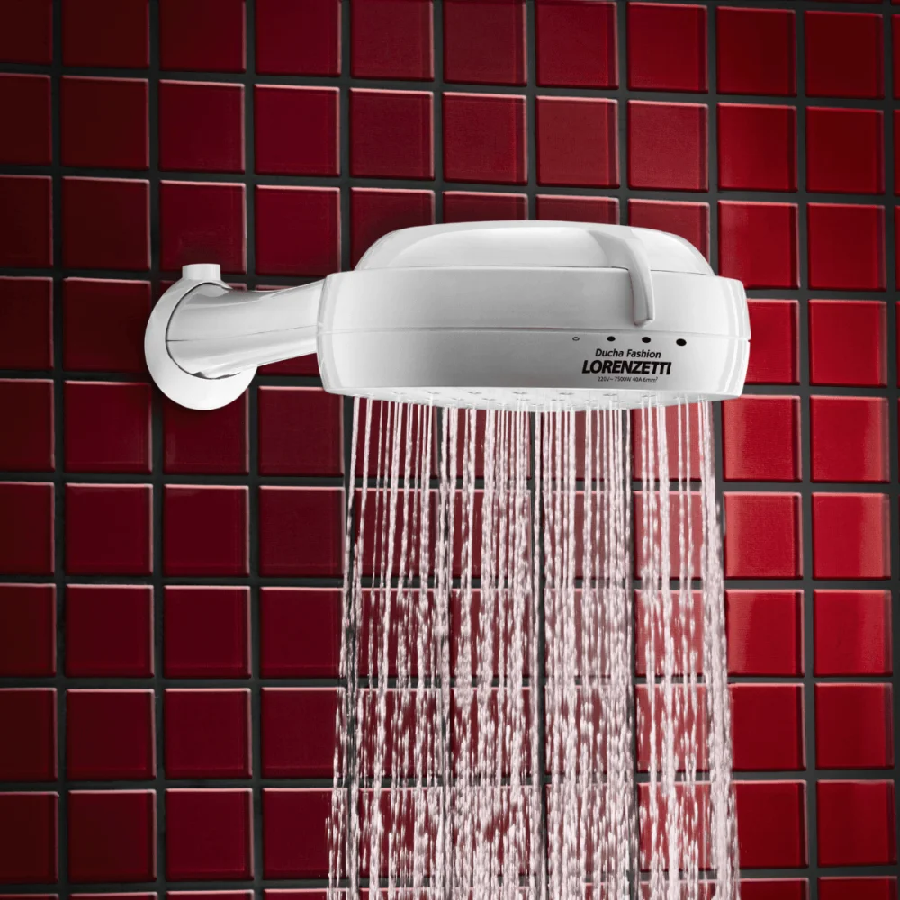 Chuveiro Elétrico Ducha Fashion 7500w 220v Lorenzetti