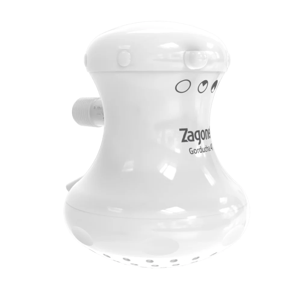 Chuveiro Gorducha 4 Temperaturas 5700W x 220V Branco Zagonel