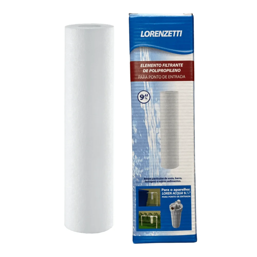Elemento Filtrante Loren Acqua 9.3/4" Ponto de Entrada Lorenzetti