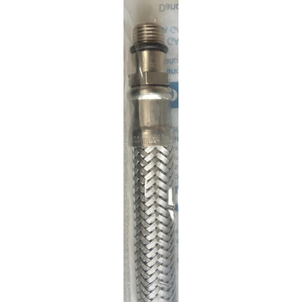 Ligação Flexível Para Misturador Monocomando 60cm Com Terminal Curto 1/2"(F) x M10(M) Blukit