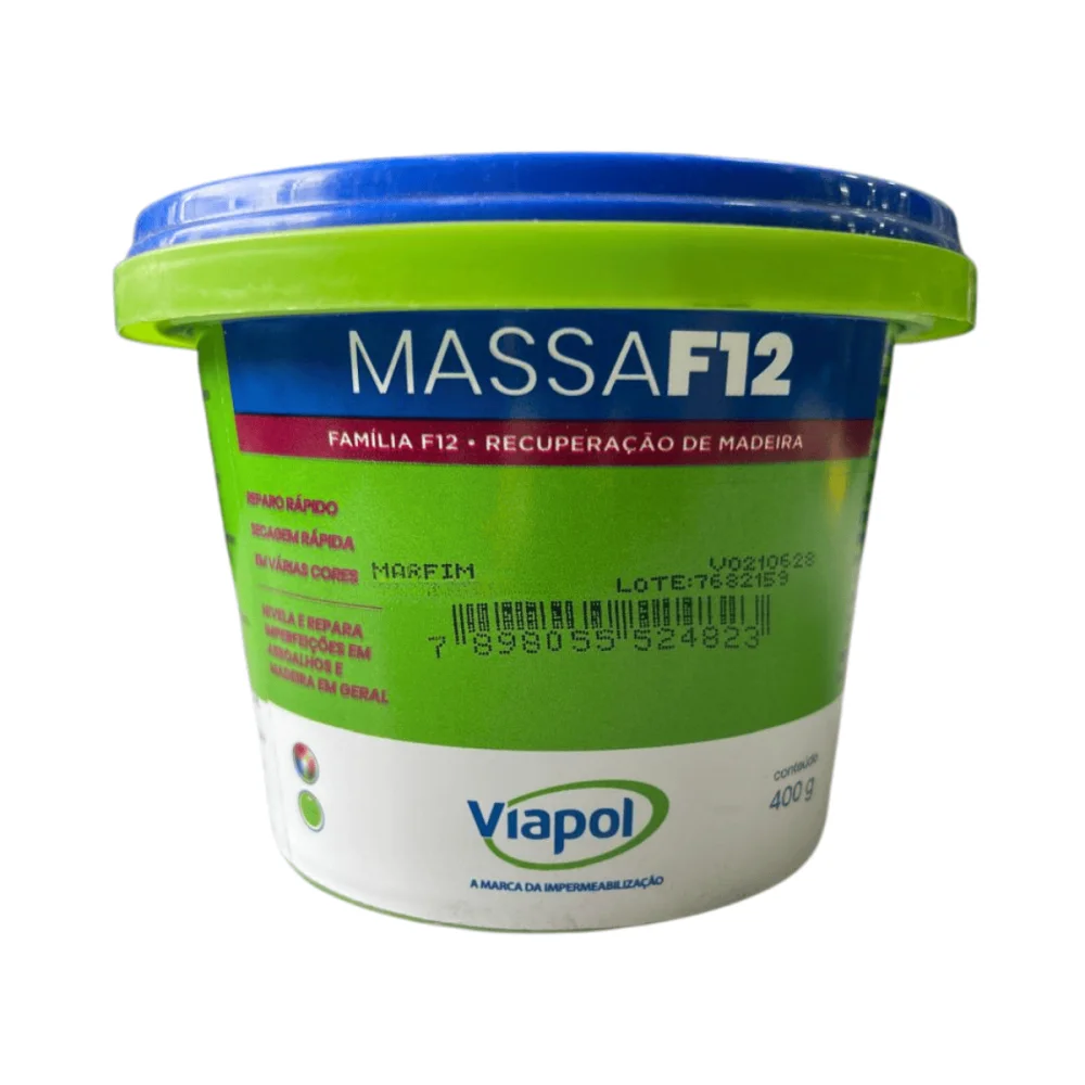 Massa F12 Marfim 400g Viapol