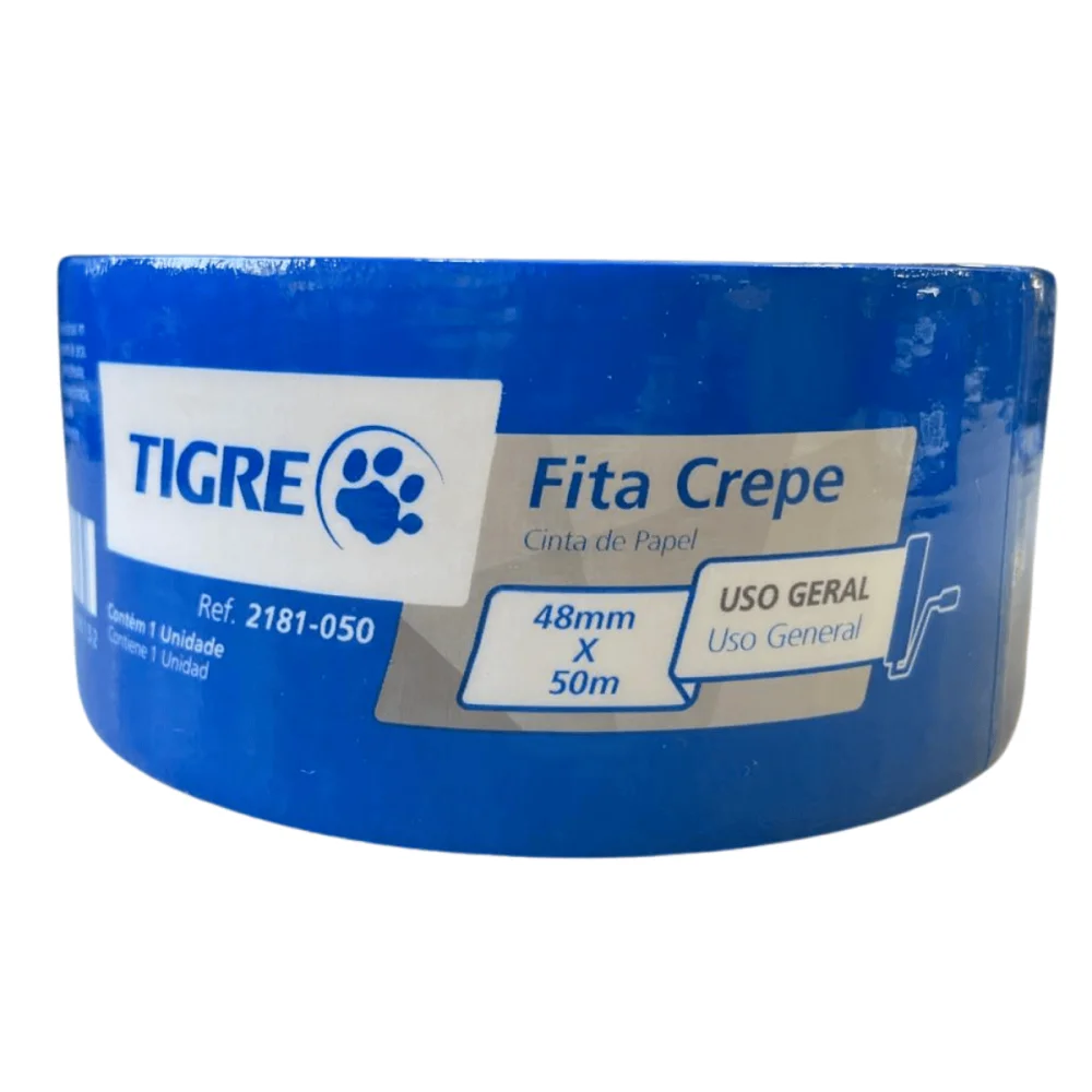 Fita Crepe Uso Geral 48mm x 50m Tigre