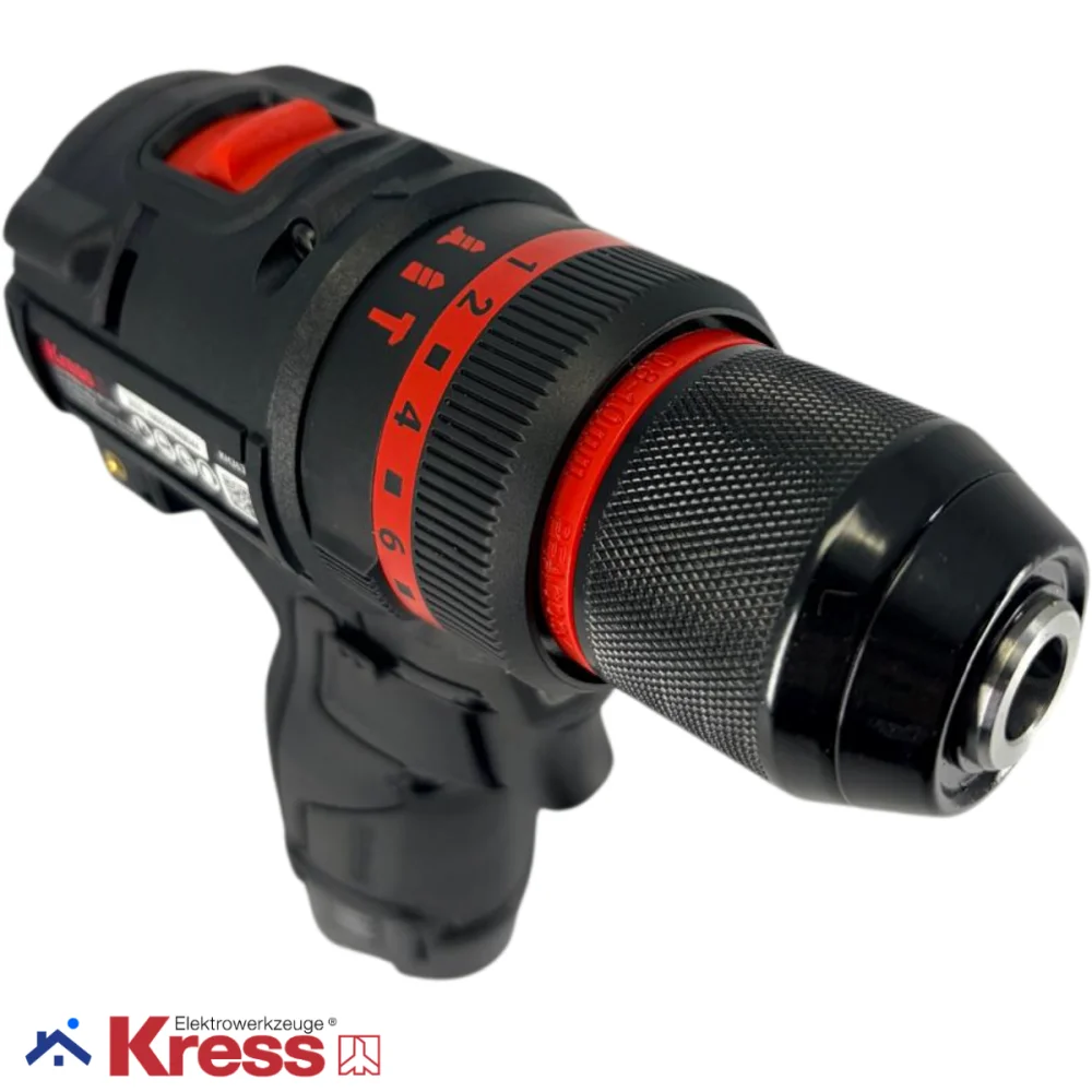 Furadeira de Impacto 12V Brushless Motor Kress 2 Baterias KH363
