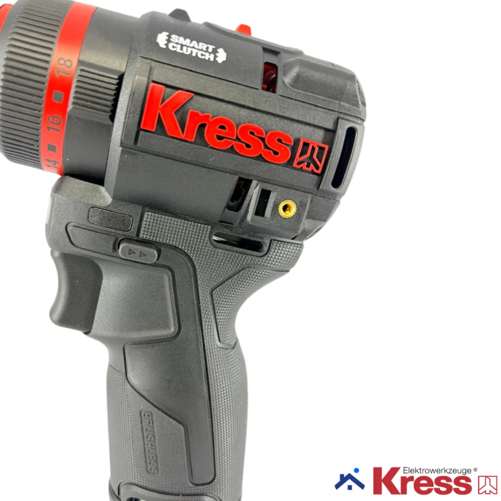 Furadeira de Impacto 12V Brushless Motor Kress 2 Baterias KH363