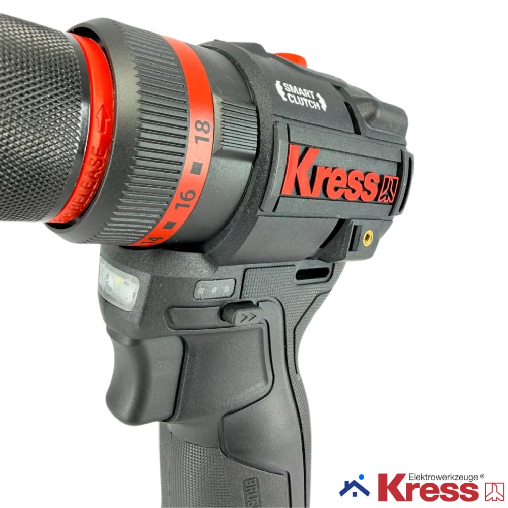 Furadeira de Impacto 12V Brushless Motor Kress 2 Baterias KH363