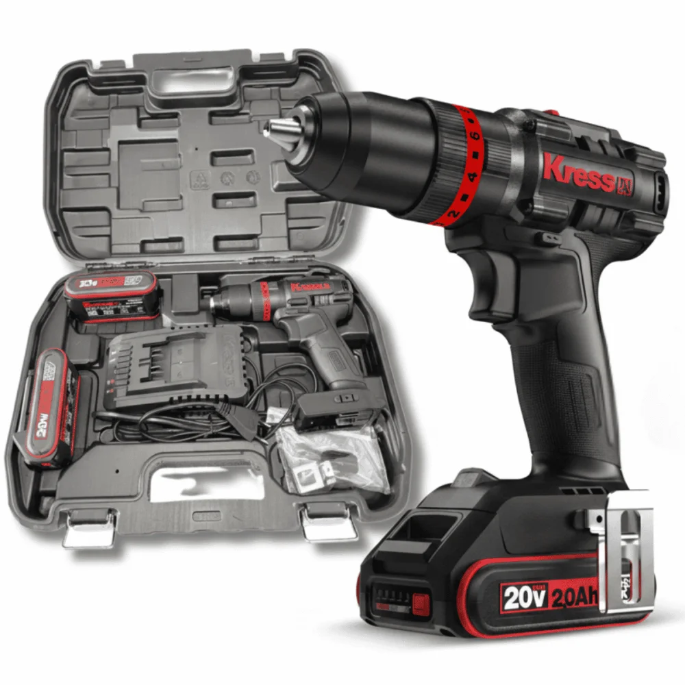 Furadeira de Impacto 20V Brushless Kress KH370.1