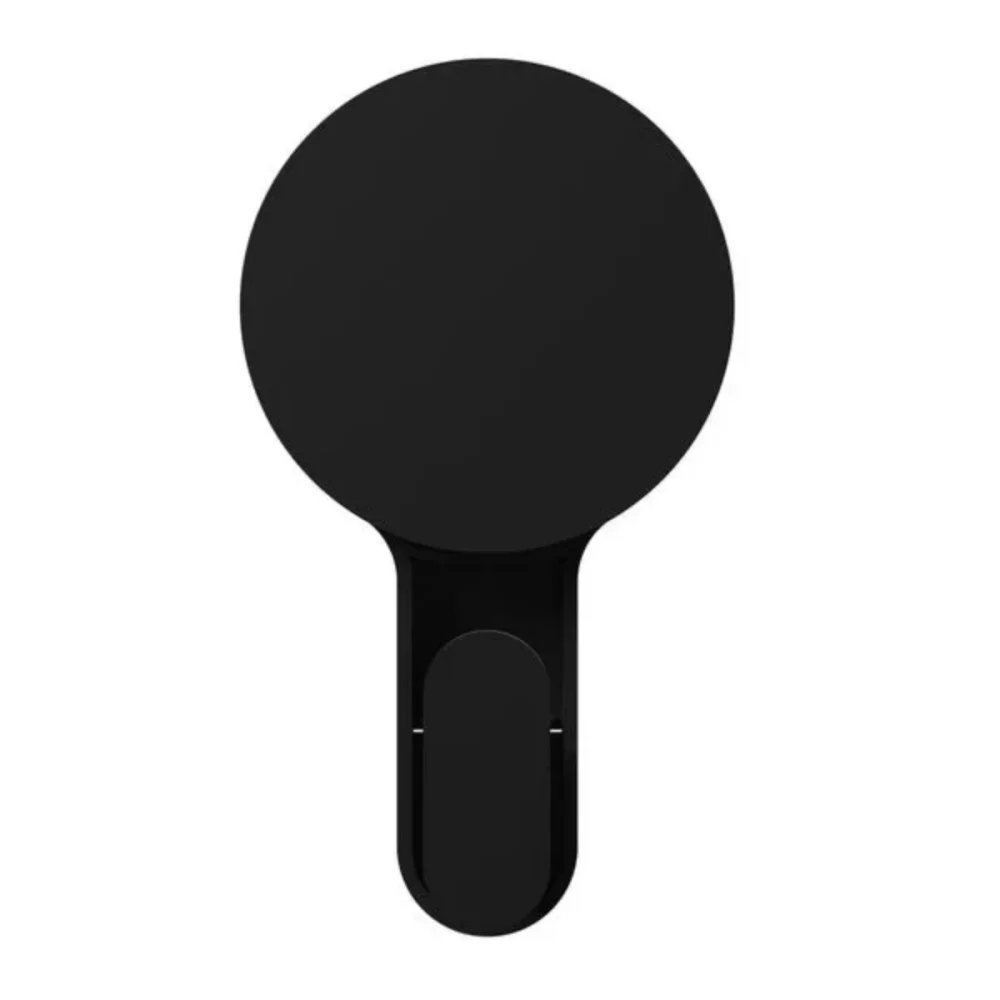 Gancho Com Adesivo Preto Fosco Astra