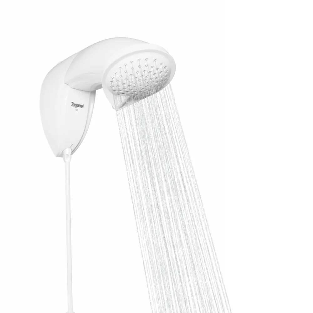 Chuveiro Ducha ND Eletrônica 7700W x 220V Branco Zagonel
