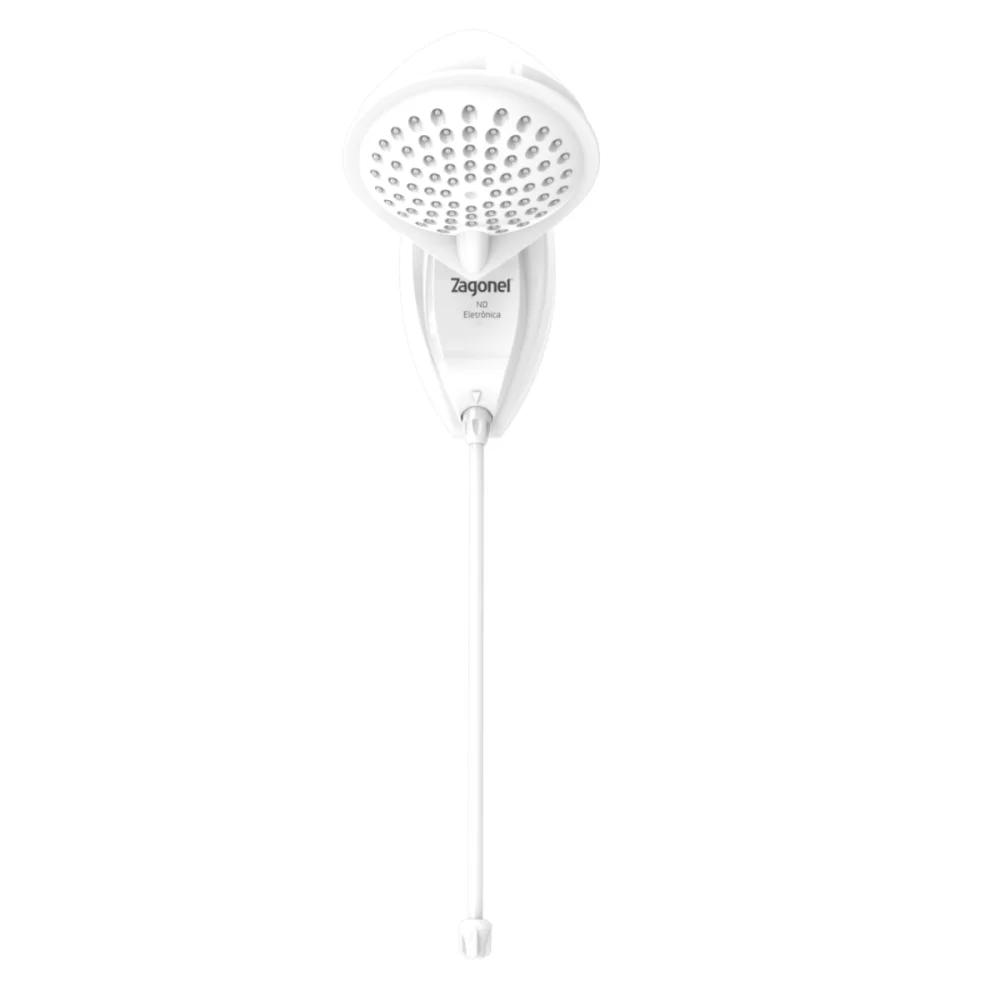 Chuveiro Ducha ND Eletrônica 7700W x 220V Branco Zagonel