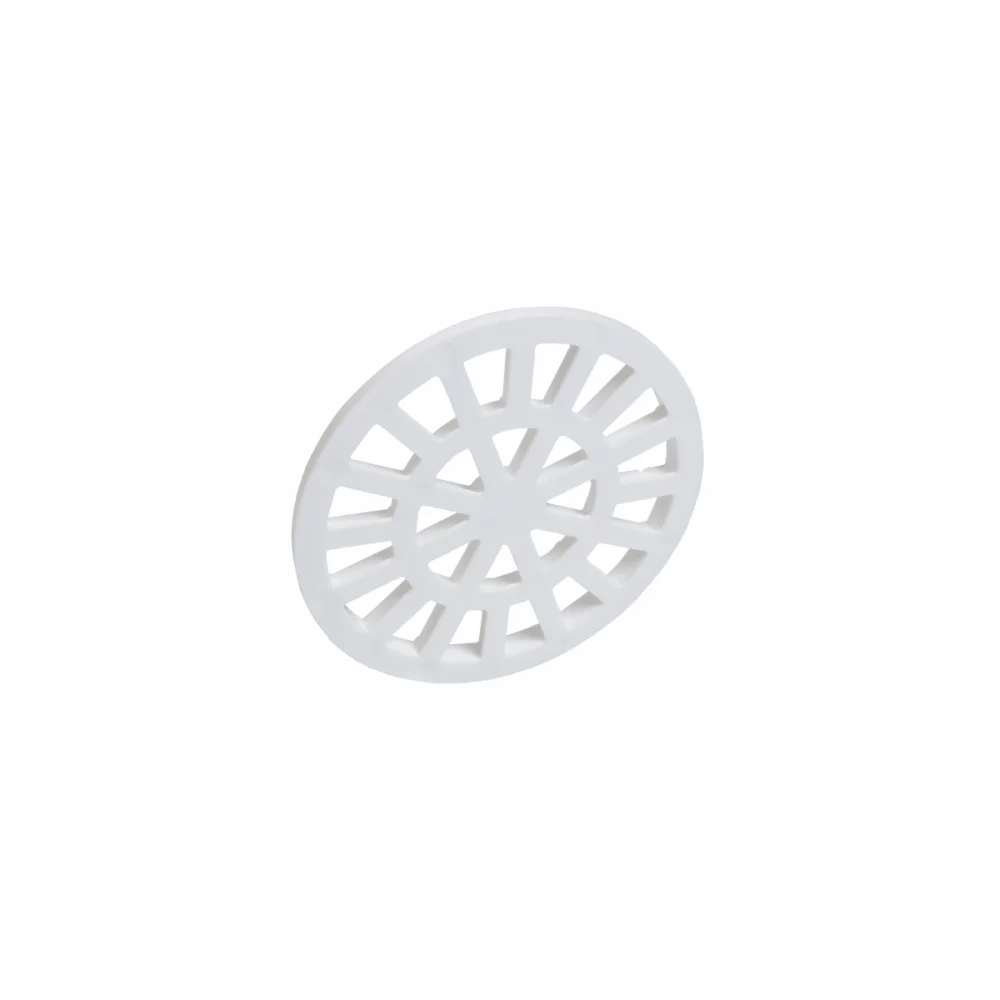 Grelha Plástica Redonda Branca 150mm Krona