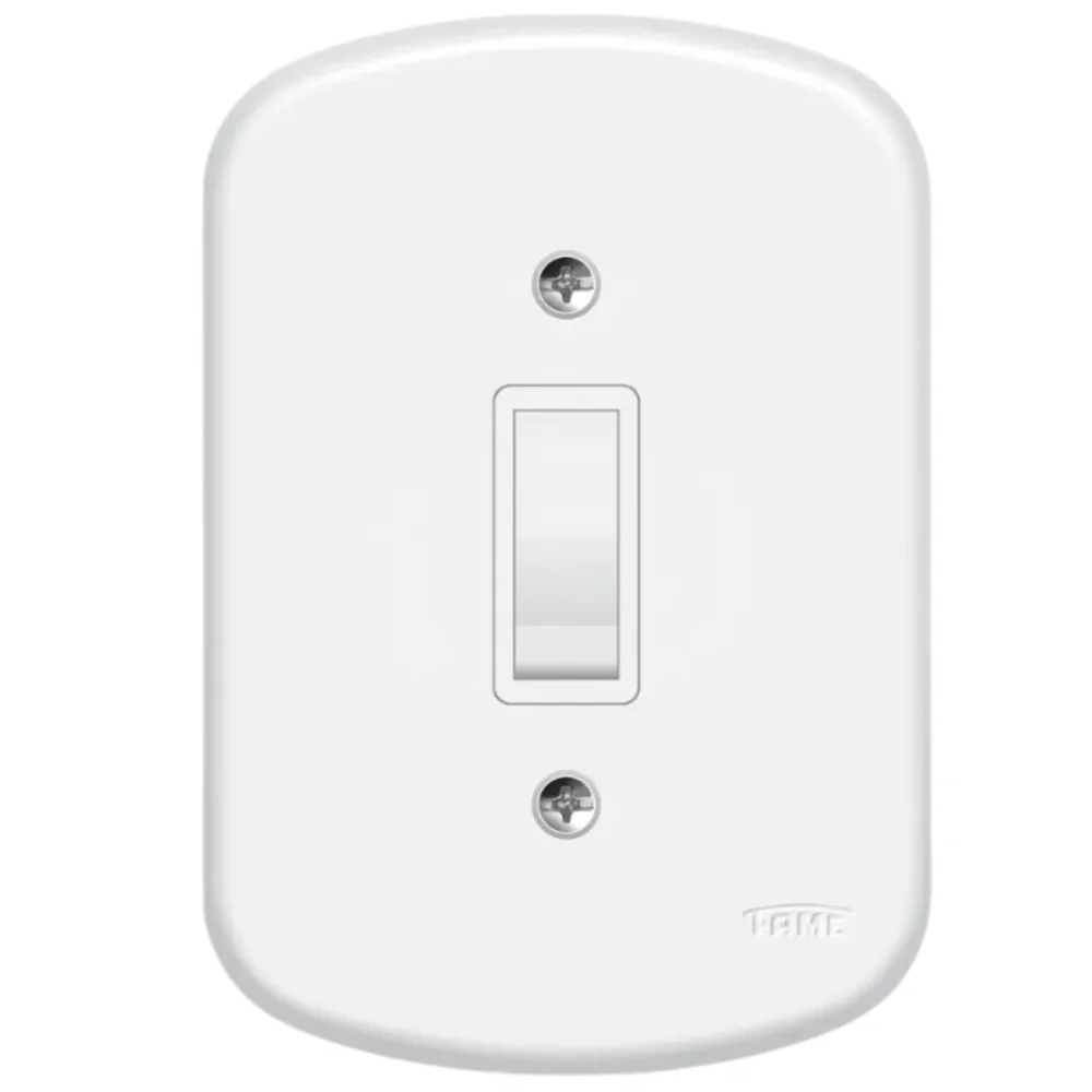 Interruptor 1 Tecla Paralelo 10A/250v Blanc Ref 594 Fame