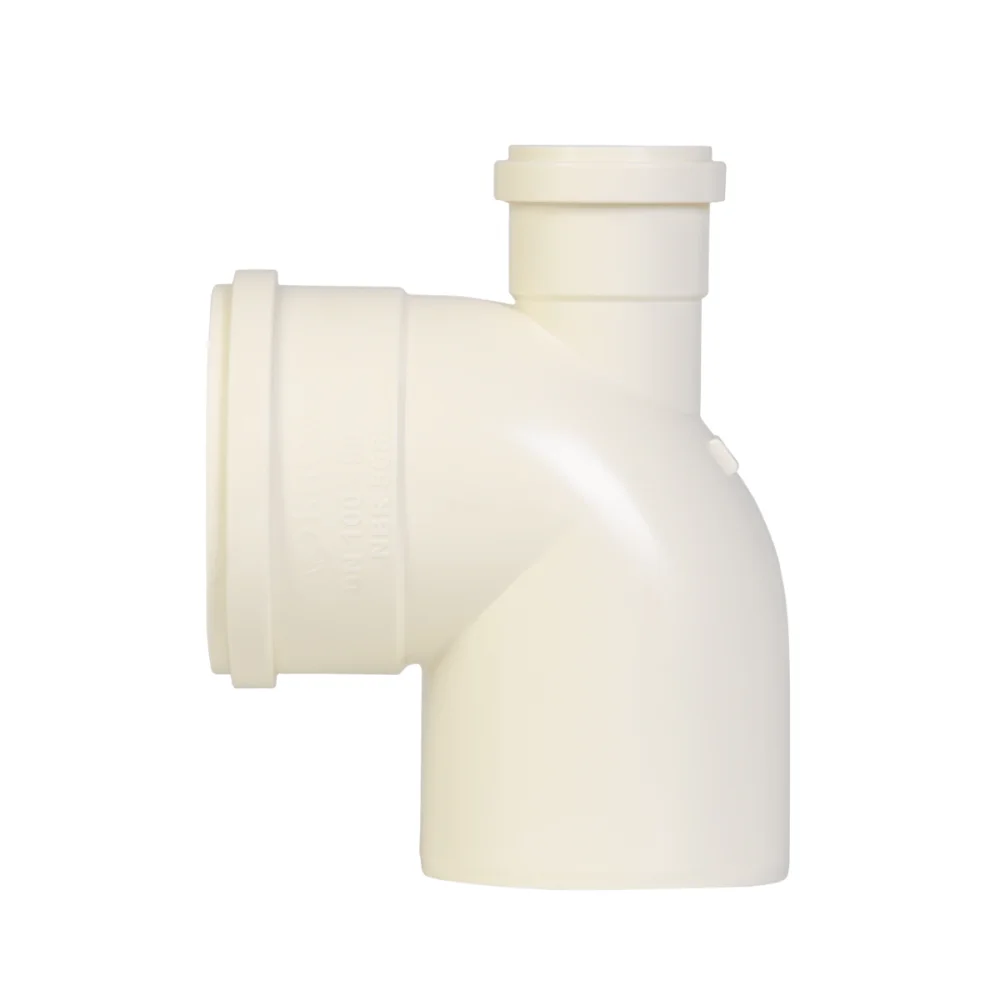 Joelho 90º com Visita Esgoto 100x50mm Série Normal Krona