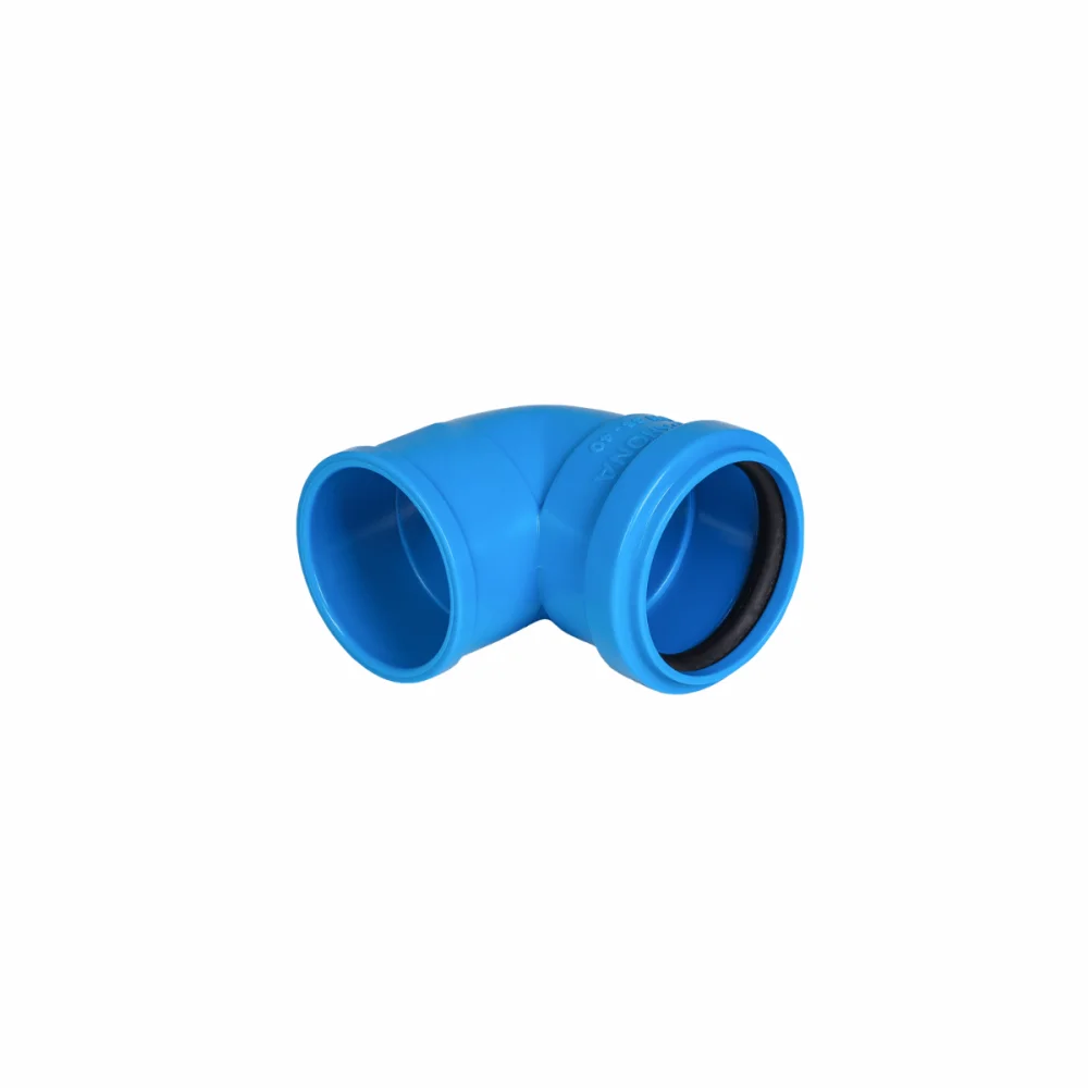 Joelho 90° Azul Com Anel de Vedação DN 38 - 40 Krona