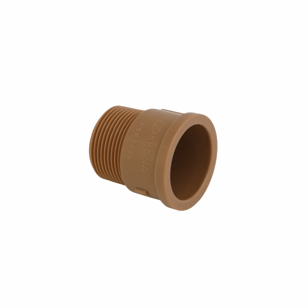 Kit Adaptador Soldável Curto DN 20 x 1/2" C/ 10 Peças Krona