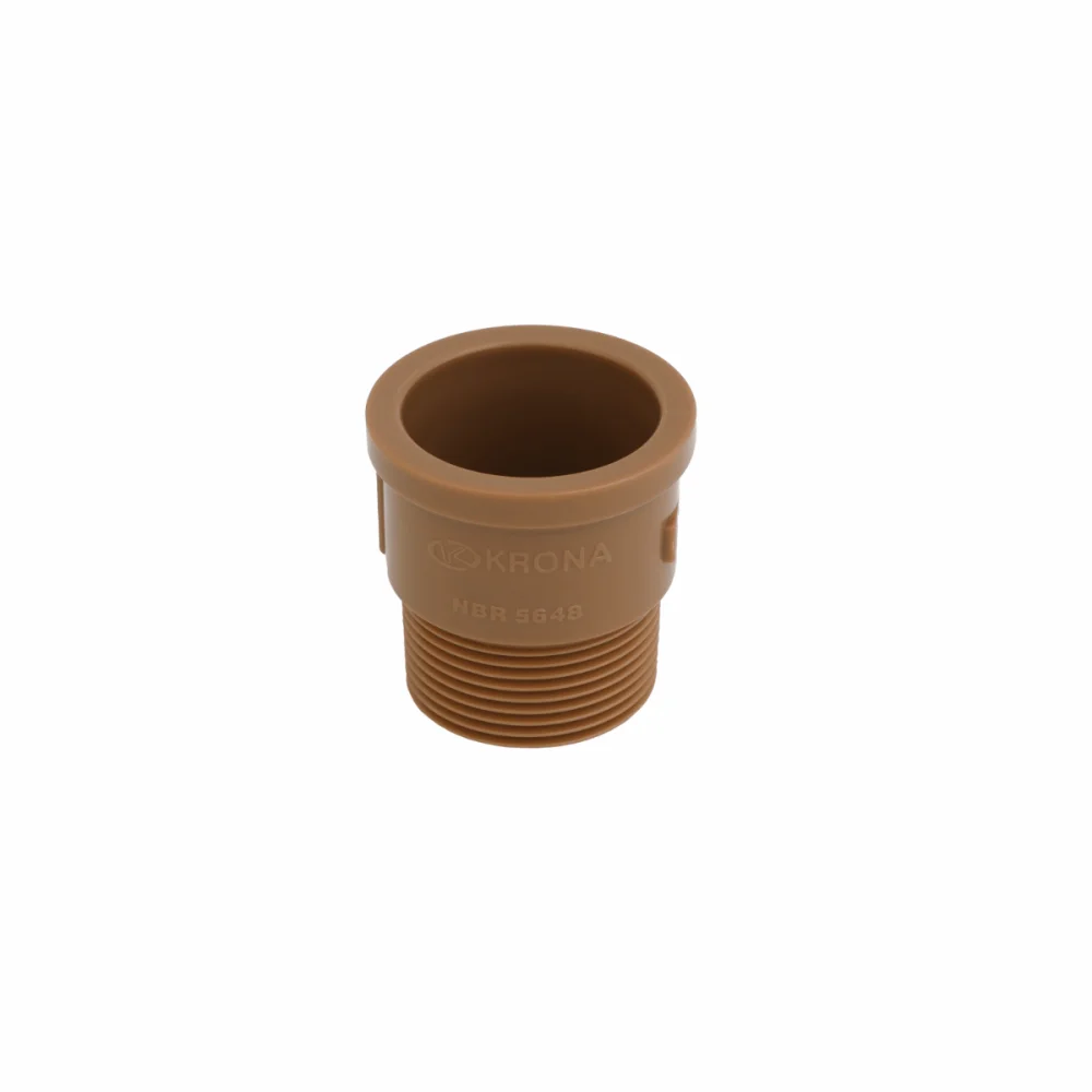 Kit Adaptador Soldável Curto DN 20 x 1/2" C/ 10 Peças Krona