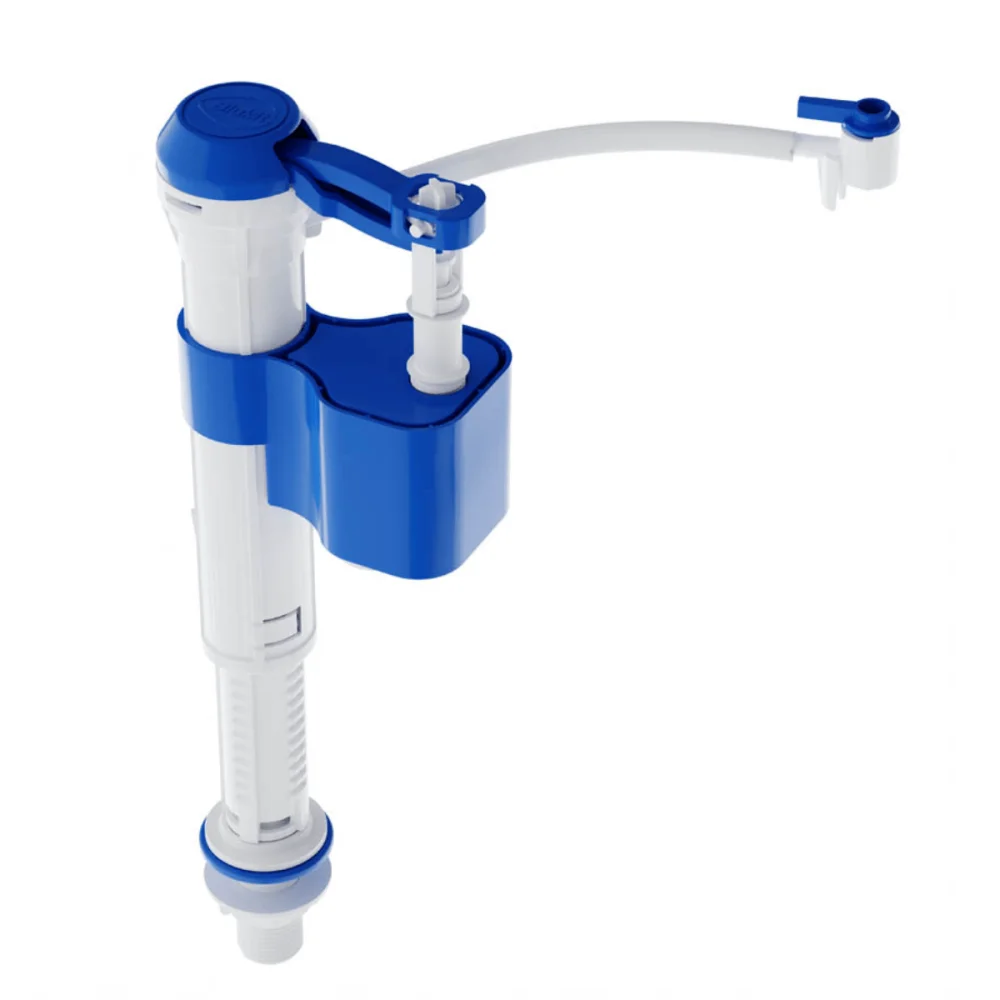 Kit Completo Para Caixa Acoplada Com Acionador Superior Branco Blukit