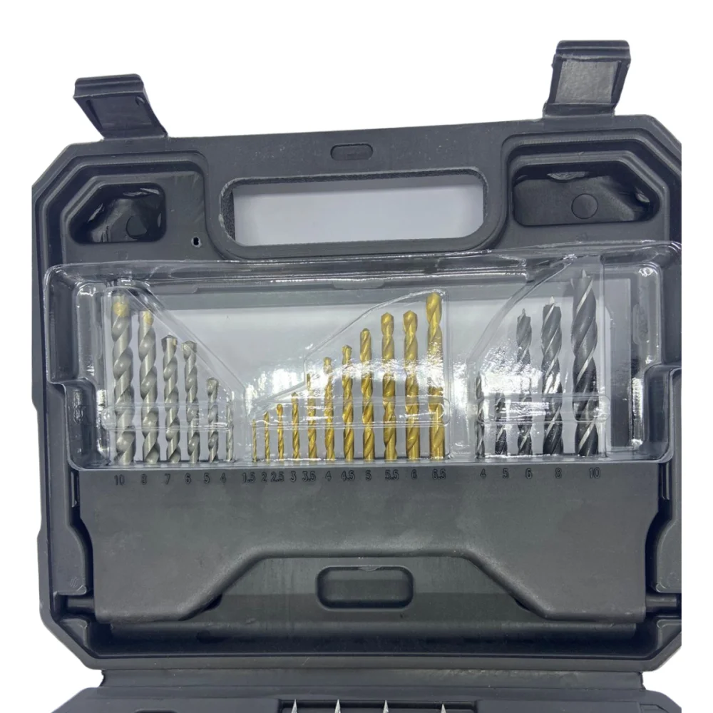 Kit de Brocas e Bits Com 125 Peças WS9958 Wesco