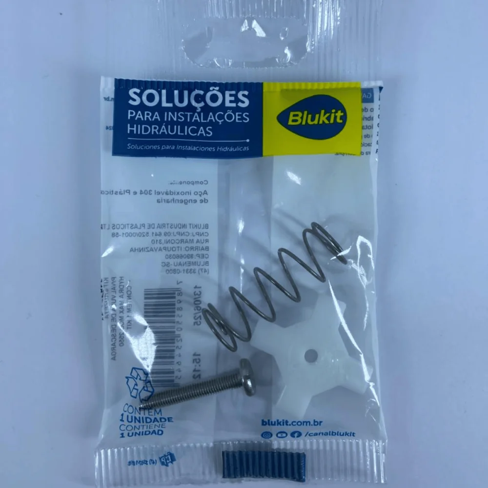 Kit Reparo Cruzeta Válvula Hydra Max 2550 Blukit