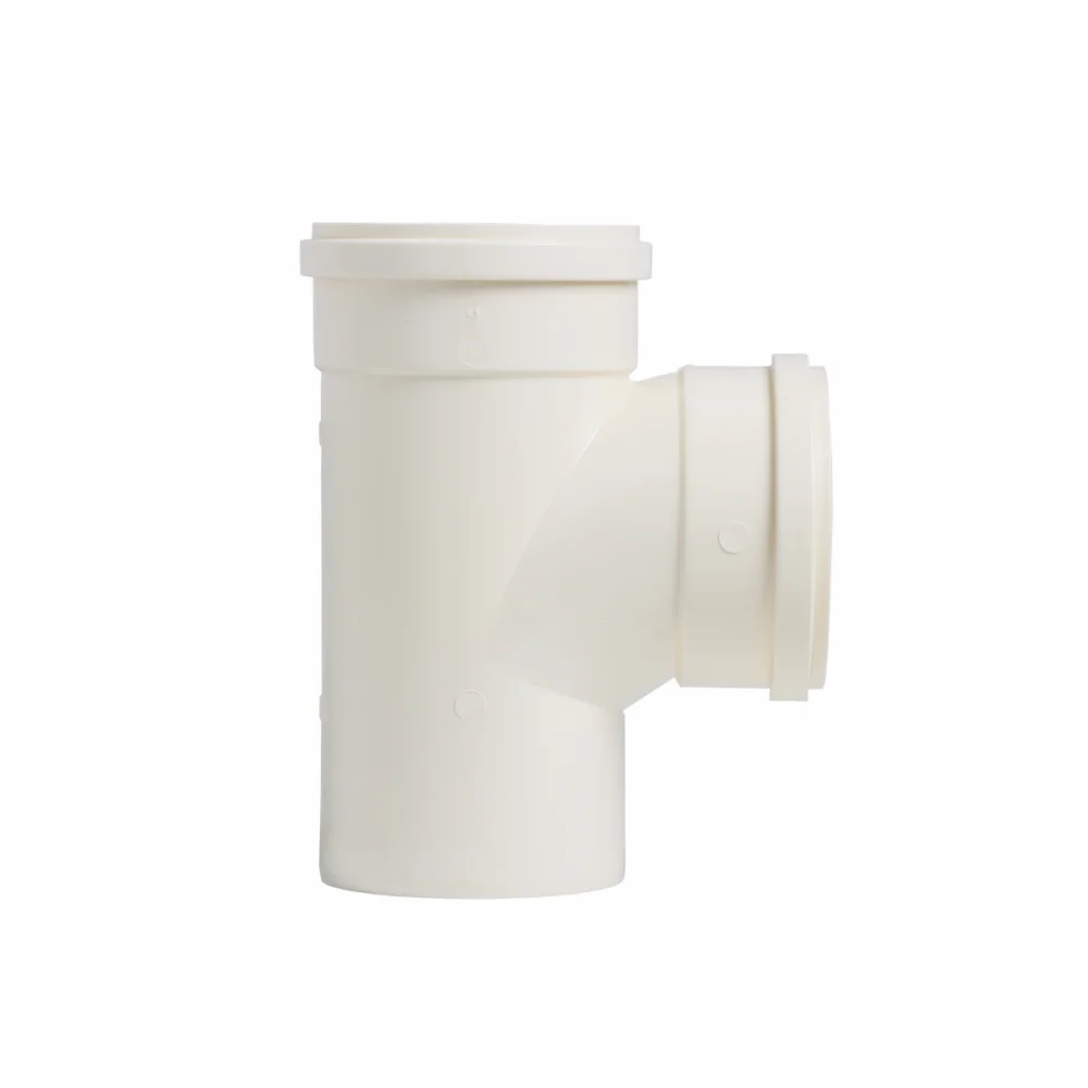 Kit Te Esgoto 150x150mm PVC Série Normal C/ 3 Peças Krona