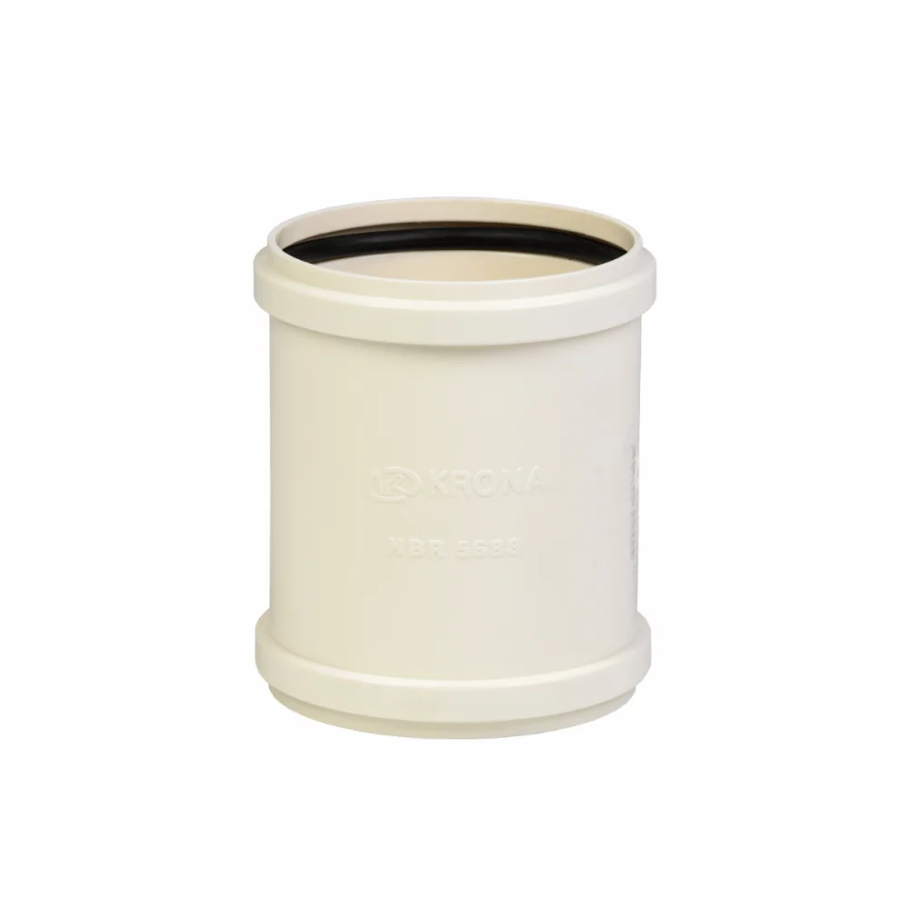 Luva De Correr Esgoto 100mm PVC Série Normal Krona