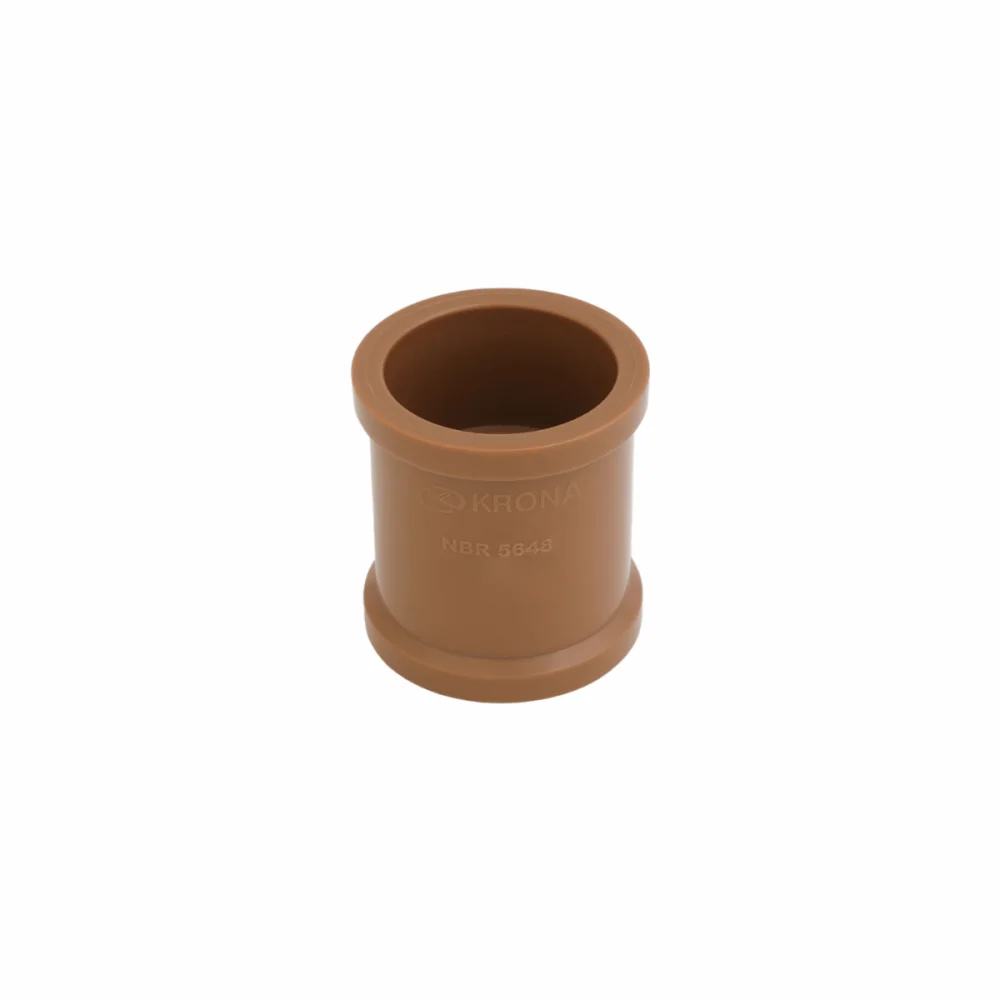 Luva PVC Soldável Marrom 25mm Krona