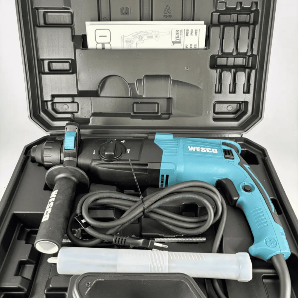 Martelete Perfurador Rompedor SDS Plus 3,2J 900W WS3228K 220V Wesco