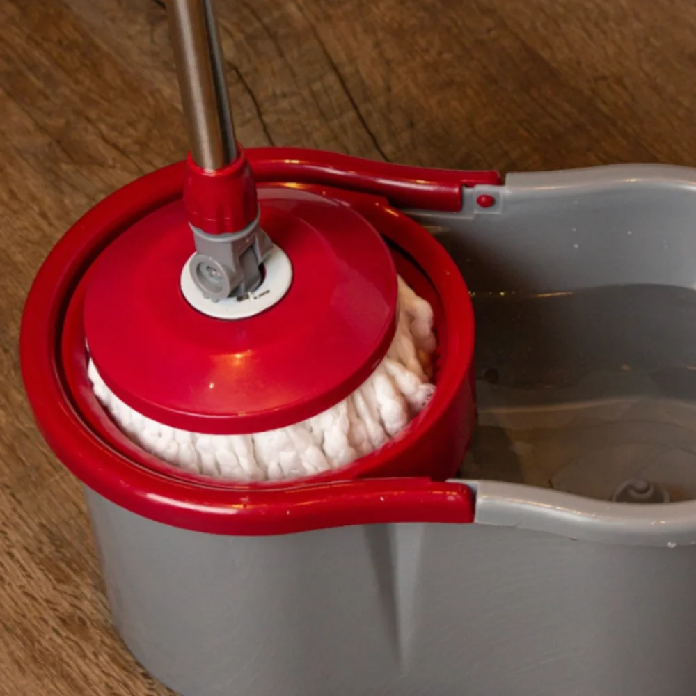 Mop Esfregão Giratório Com Balde 8lts Paramount
