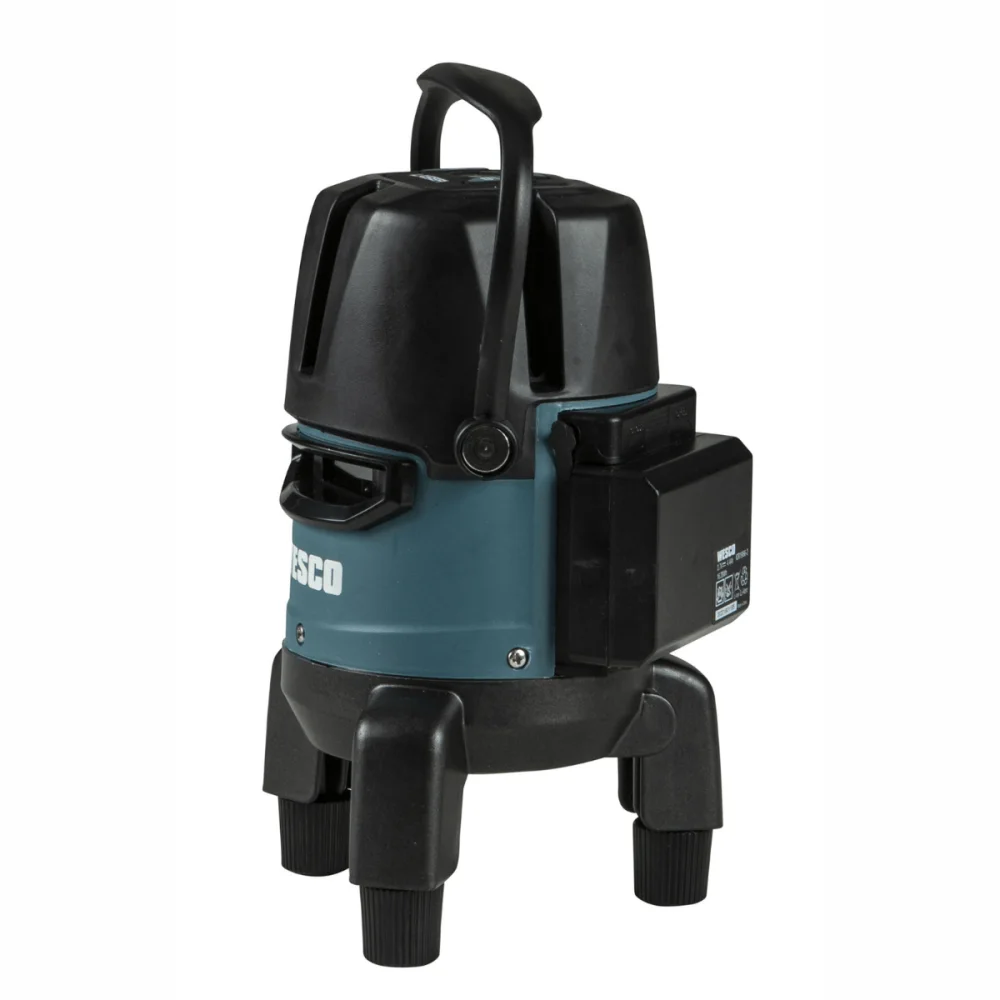 Kit Nível a Laser 5 Linhas + Tripé Wesco - Kit Profissional