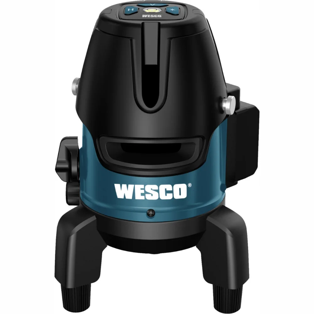 Kit Nível a Laser 5 Linhas + Tripé Wesco - Kit Profissional