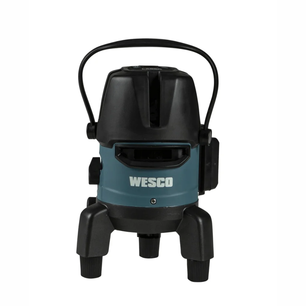 Kit Nível a Laser 5 Linhas + Tripé Wesco - Kit Profissional