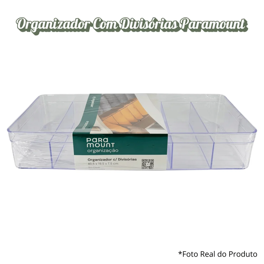 Organizador Colmeia 6 Divisórias Calcinha Camiseta Paramount