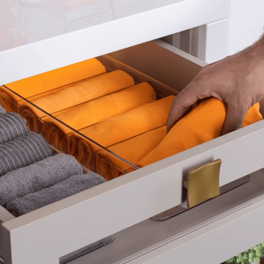 Organizador Colmeia 6 Divisórias Calcinha Camiseta Paramount