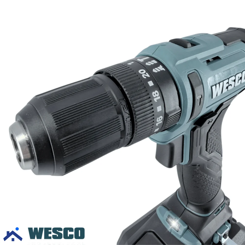 Parafusadeira Furadeira De Impacto 18V 2 Baterias WS2390K2 Wesco