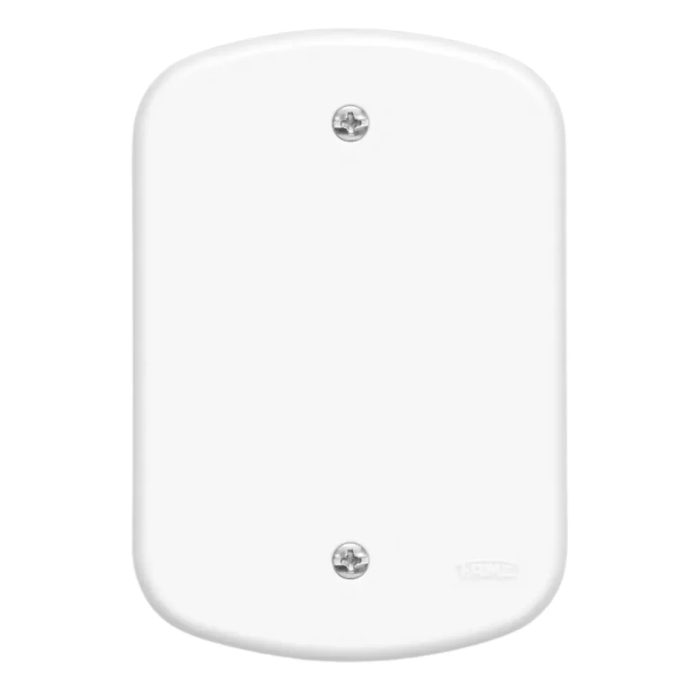 Placa 4x2 Cega F0 Blanc Ref 0760 Fame