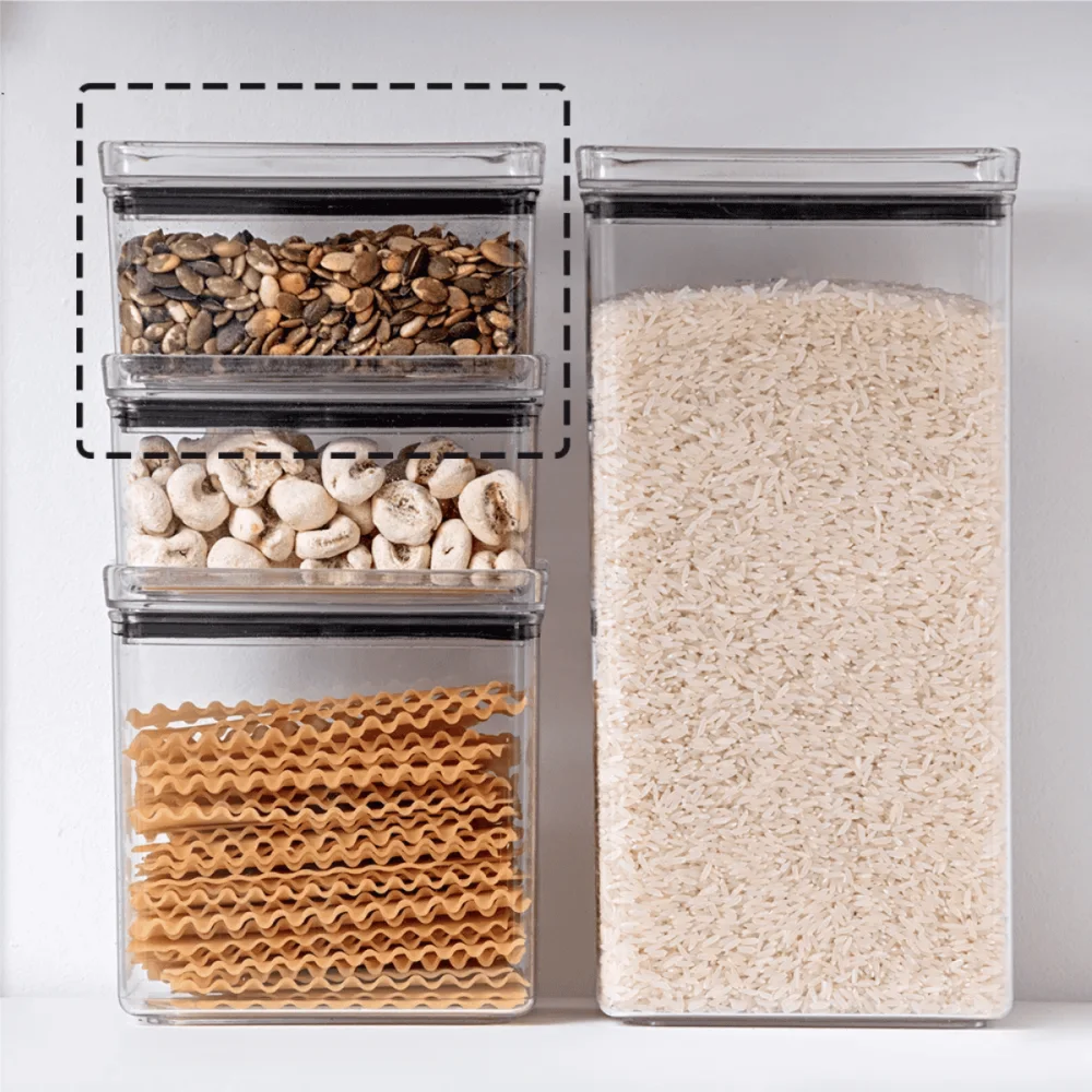 Pote Hermético Retangular Lumini 580ml Paramount