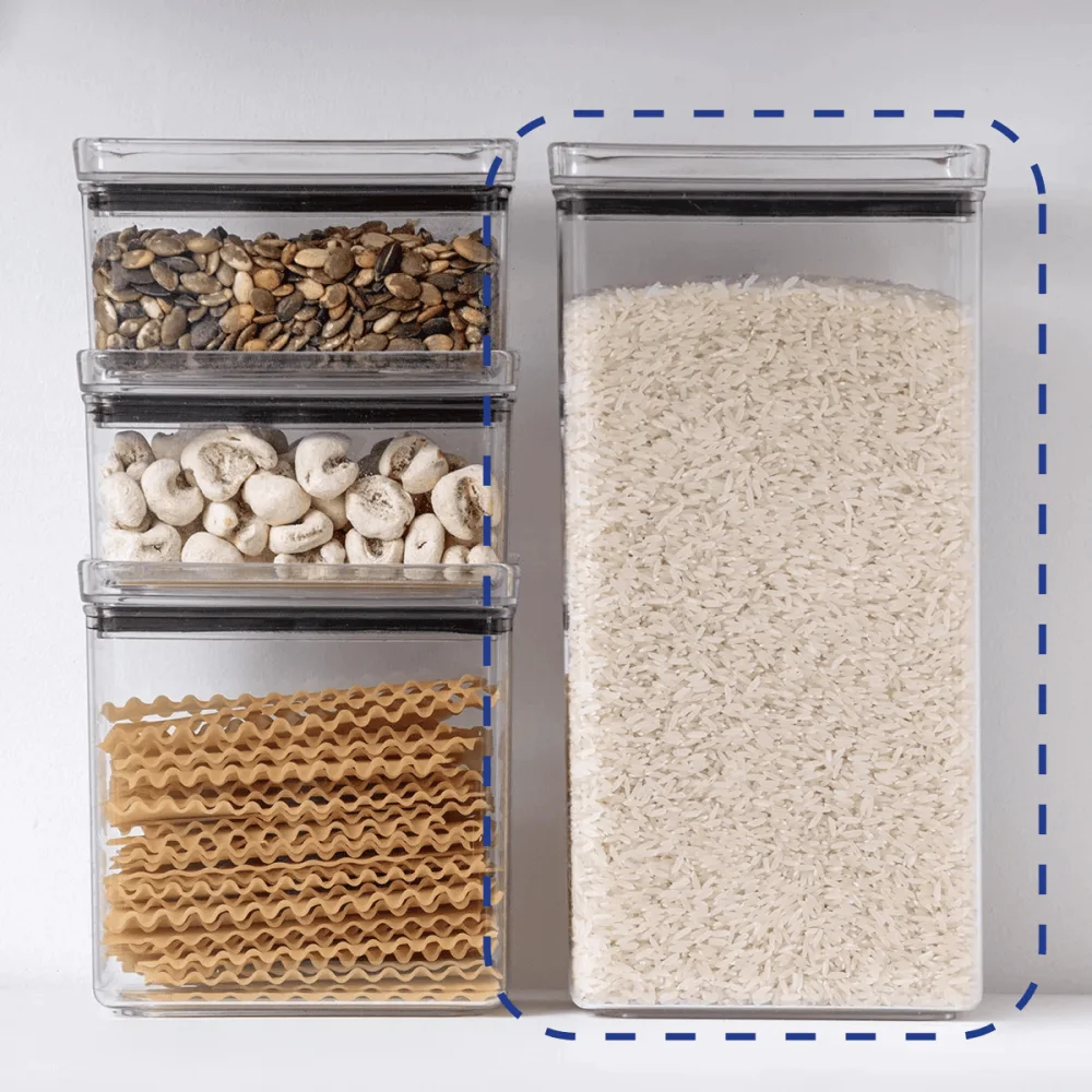 Pote Organizador Multiuso Hermético Lumini 4.200ml Paramount