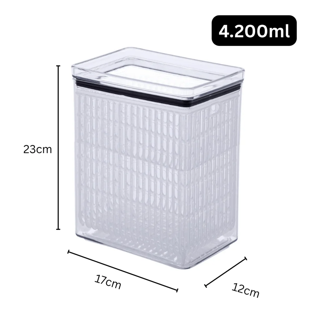 Pote Porta Tudo Fresh Hermético Lumini 4.200ml Paramount