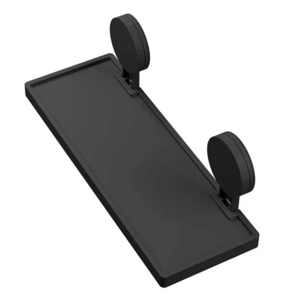 Kit Completo Para Banheiro Sem Furo 6 Peças Preto Fosco Astra