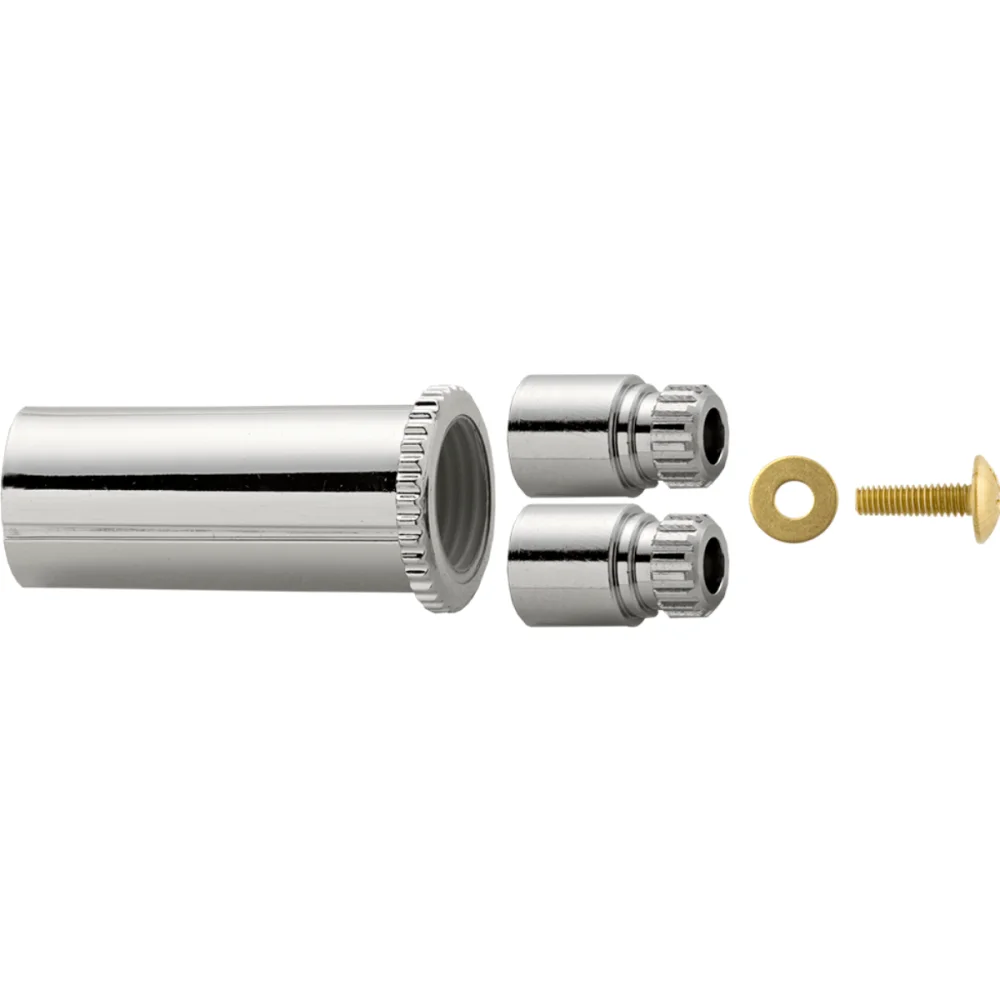 Prolongador Para Registro 20mm Padrão Deca e Similar ABS Cromado Blukit