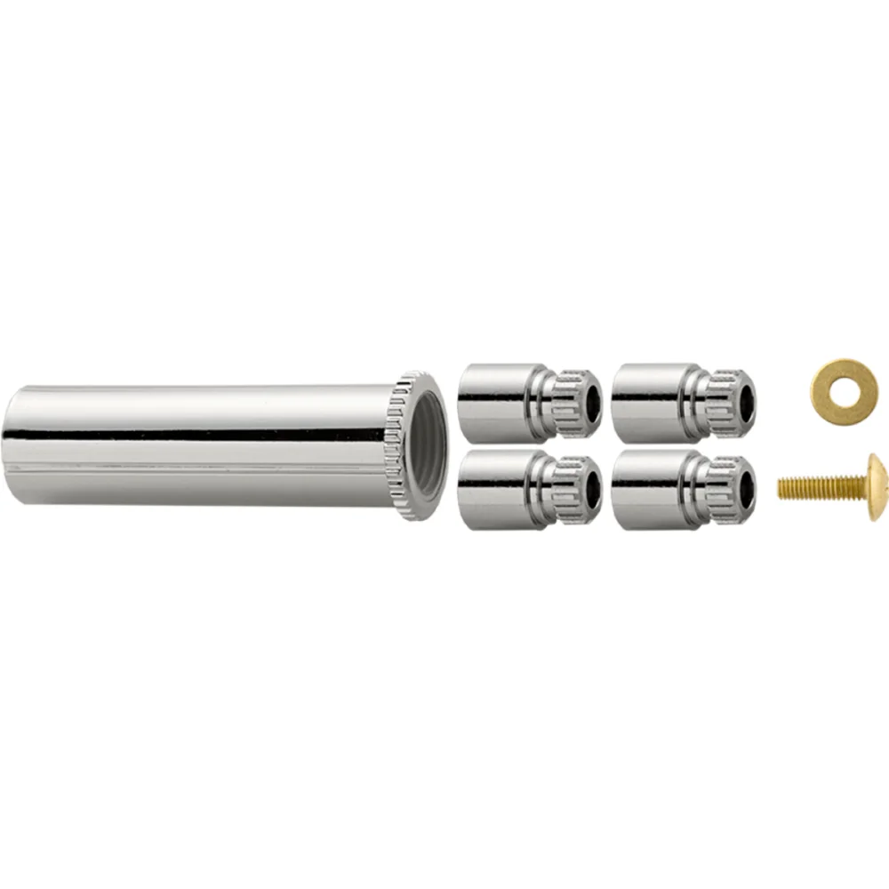 Prolongador Para Registro 40mm Padrão Deca e Similar ABS Cromado Blukit