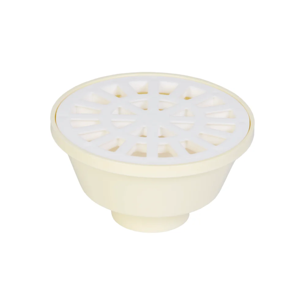 Ralo Sifonado Redondo Branco 100x38x40 Krona