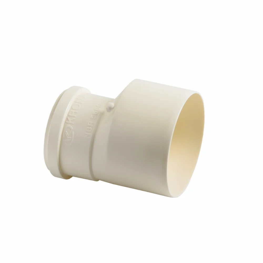 Redução Excêntrica Esgoto 100x75mm PVC Série Normal Krona