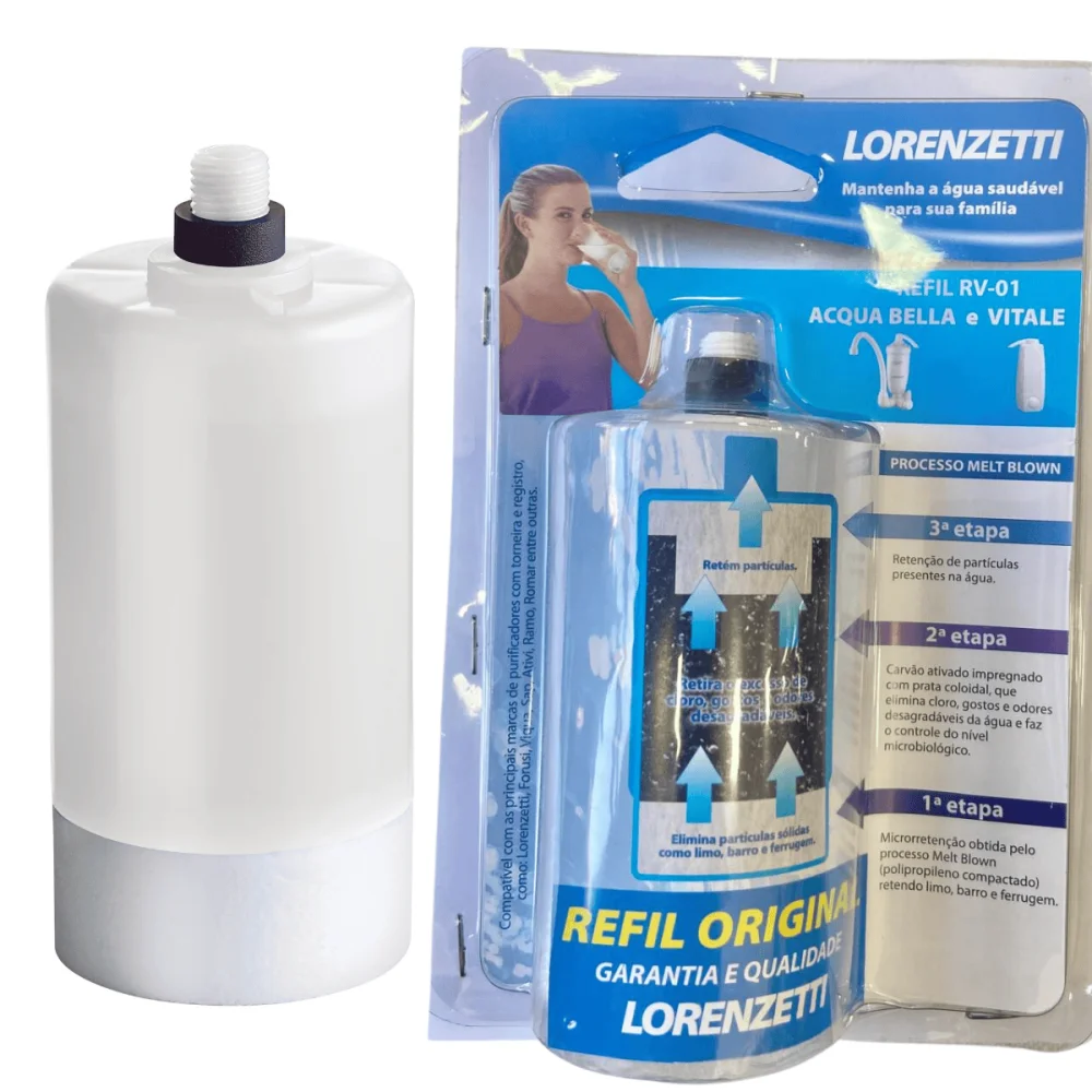 Refil Para Filtro Acqua Bella e Vitale Lorenzetti
