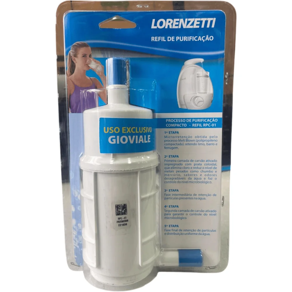 Refil Para Purificador Gioviale Lorenzetti