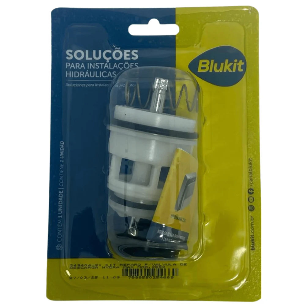 Kit Reparo P/ Válvula Descarga Hydra Max 2550 Blukit